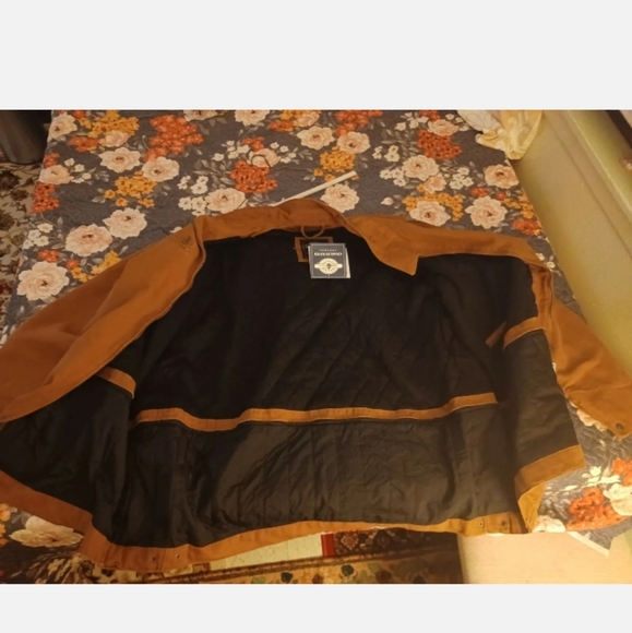 NWT NEW CHARLES RIVER APPAREL THE CANYON DUCK JACKET 5XL MENS 9981 SADDLE BROWN - Picture 2 of 5